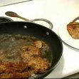 Smothered Chicken Fried Steak Recipe : Removing Steak for Smothered Chicken Fried Steak Recipe