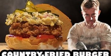 Down South Country-Fried Burger Recipe – Burger Lab