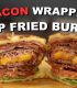 Bacon Wrapped Deep Fried Burger Recipe  |  HellthyJunkFood