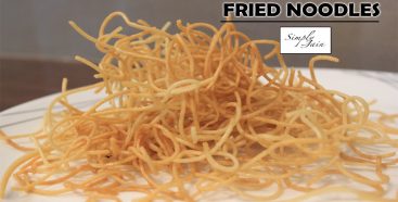 Crispy Fried Noodles | How To Make Fried Noodles | Chinese Snack | Simply Jain