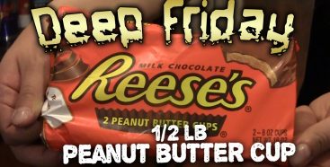 Deep Fried 1/2 lb Peanut Butter Cup – Deep Friday ep.4