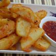 Crispy Potato Wedges – By Vahchef @ vahrehvah.com