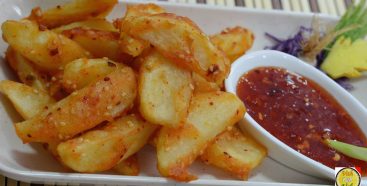 Crispy Potato Wedges – By Vahchef @ vahrehvah.com
