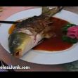 deep fried fish alive and eaten